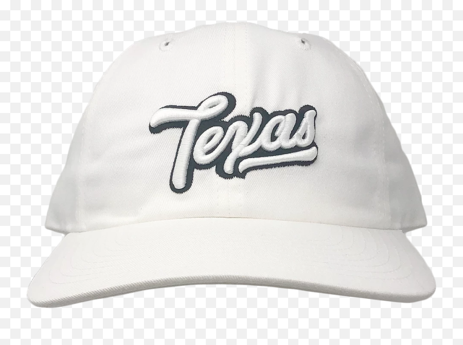 White Texas Dad Hat - For Baseball Png,Dad Hat Png
