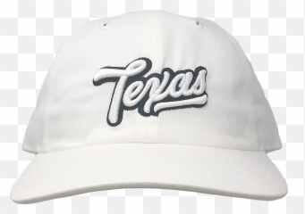 White Texas Dad Hat - For Baseball Png,Dad Hat Png