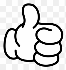 Thumb Up Cartoon Hand - Dibujos De Un Pulgar Arriba png