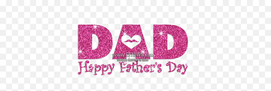 Glittering Dad Happy Fatheru0027s Day Iron - Happy Birthday Png,Fathers Day Logo