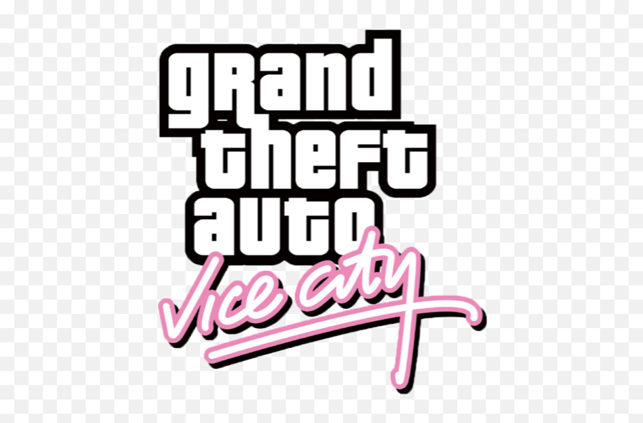 Grand Theft Auto Vice City Mac - Linux Games Gta Vice City Logo Png,Gta Png