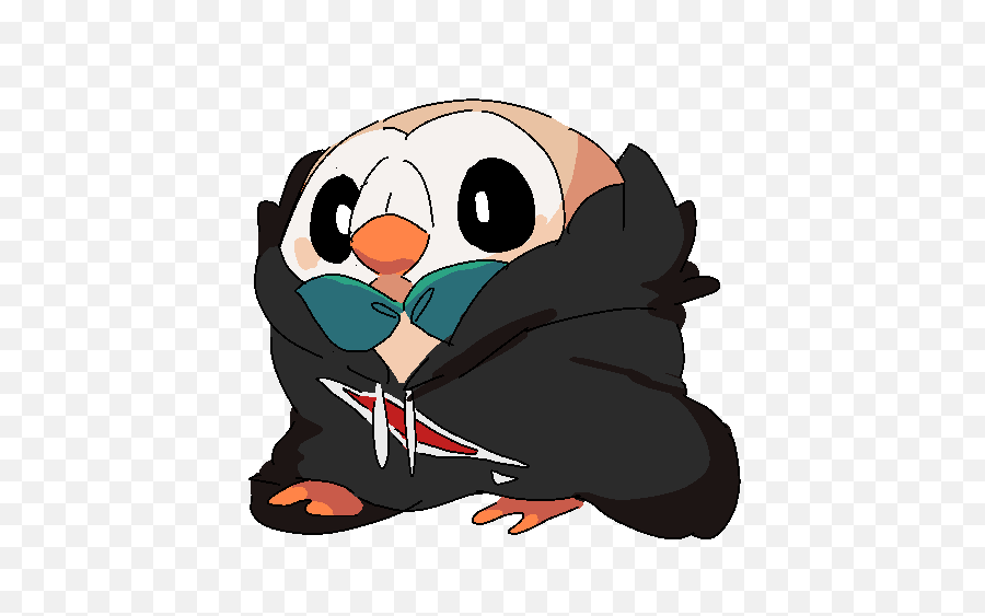 Hd Gladio And Rowlet Drawn By Kundroid - Pokemon Profile Picture Rowlet Png,Rowlet Png