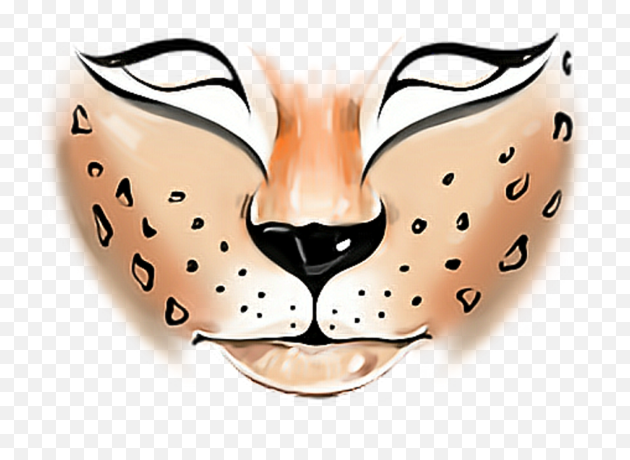 Tiger Facepaint Face Paint Makeup Oilpaint Animal Carto - Face Paint Clip Art Png,Face Paint Png