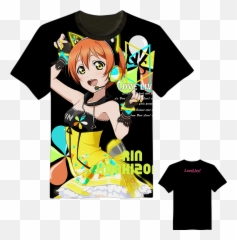 Us 1661 2 Offlove Live Spencer Hill Tojo Nozomi Hoshizora Rin Yazawa Niko Cosplay Full Color Black Round Collar Modal T Shirt Free Shippinganime - Fictional Character Png,Nozomi Tojo Png
