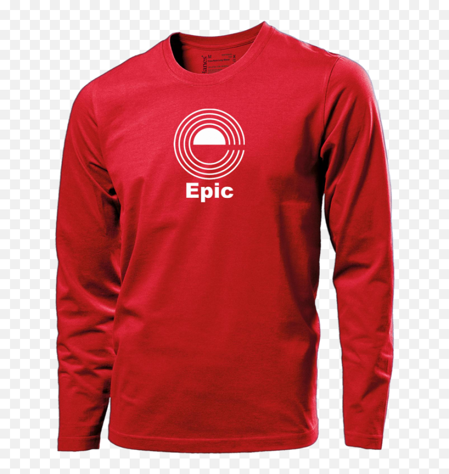 Epic Records 1970s Logo Longsleeve T Png