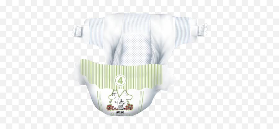 Open Diapers Nappies Muumi Baby Size 4 Small Package Needl - Muumi Vaippa Png,Diaper Png