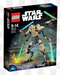 Download Lego Star Wars Toys General - Lego General Grievous Buildable Figure Png,General Grievous Png