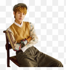 Download - Sitting Png,Nct Png