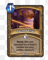 Paladin Secrets - Hearthstone Icy Veins Conviction png