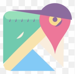 Google Maps Icon - Illustration Full Size PNG Download Horizontal