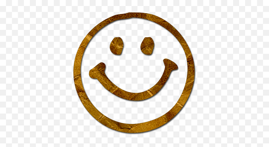 Gold Smiley Face Png - Clip Art Library Gold Happy Face Png,Smile Face Icon