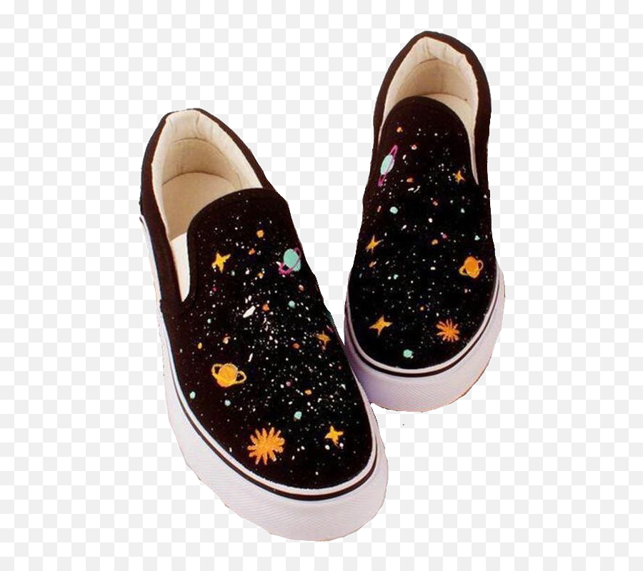 Shoes Aesthetic Aestheticclothes Vans Png Space Clothes - Aesthetic Slip On Vans,Vans Png
