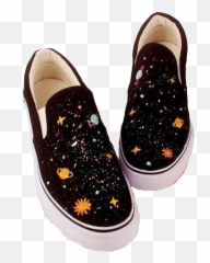 Shoes Aesthetic Aestheticclothes Vans Png Space Clothes - Aesthetic Slip On Vans,Vans Png