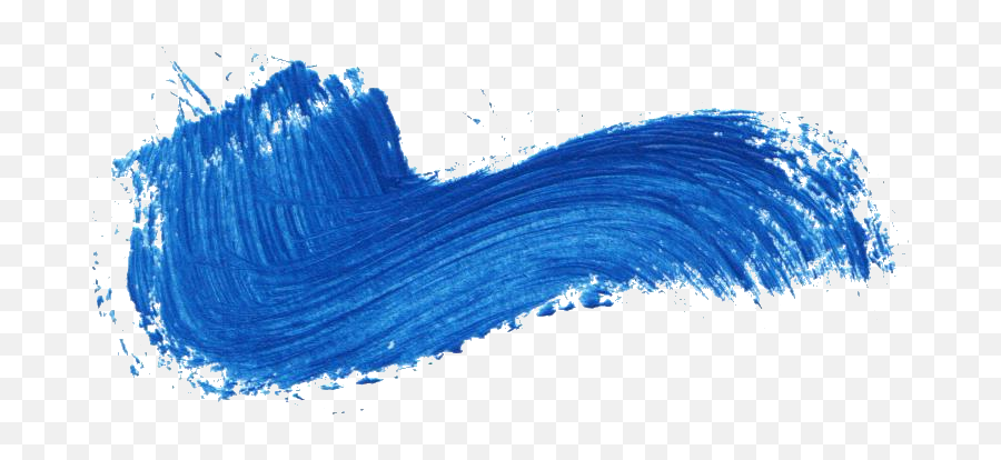 22 Blue Paint Brush Stroke - Png Blue Paint,Blue Paint Png