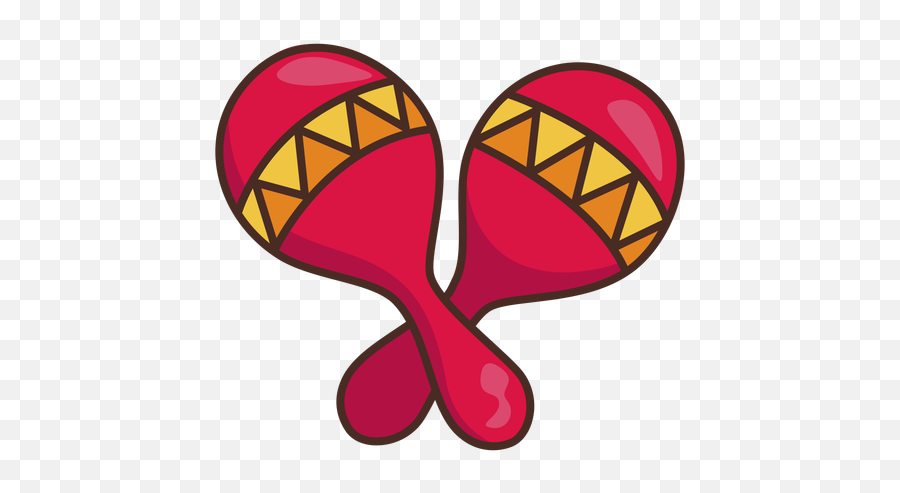 Mexican Maracas Colorful Icon Stroke - Girly Png,Maracas Icon