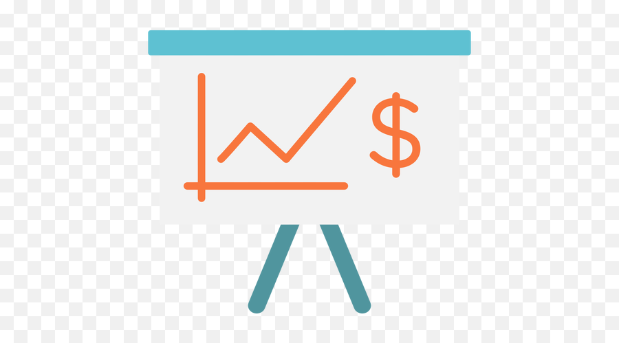 Money Chart Flat Icon - Transparent Png U0026 Svg Vector File Png Dinero Y Graficas,Chart Icon Svg