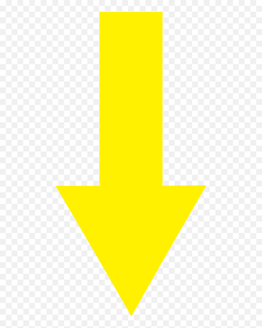 Fileyellow Arrow Downpng - Wikimedia Commons Yellow Down Arrow Png,Down Arrow Png