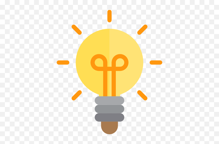 Light Bulb - Light Bulb Icon Flaticon Png,Lightbulb Icon Transparent Background