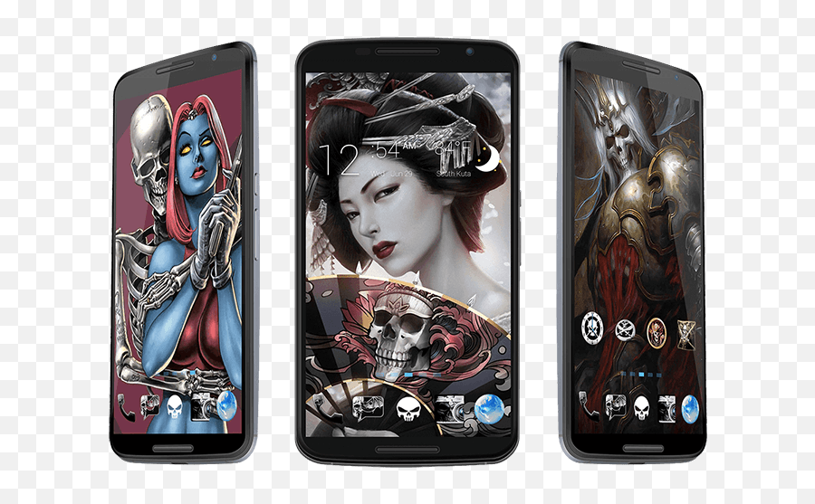 Free Skull Theme Apk Download For Android Getjar - Mobile Phone Case Png,How To Install Icon Packs Android