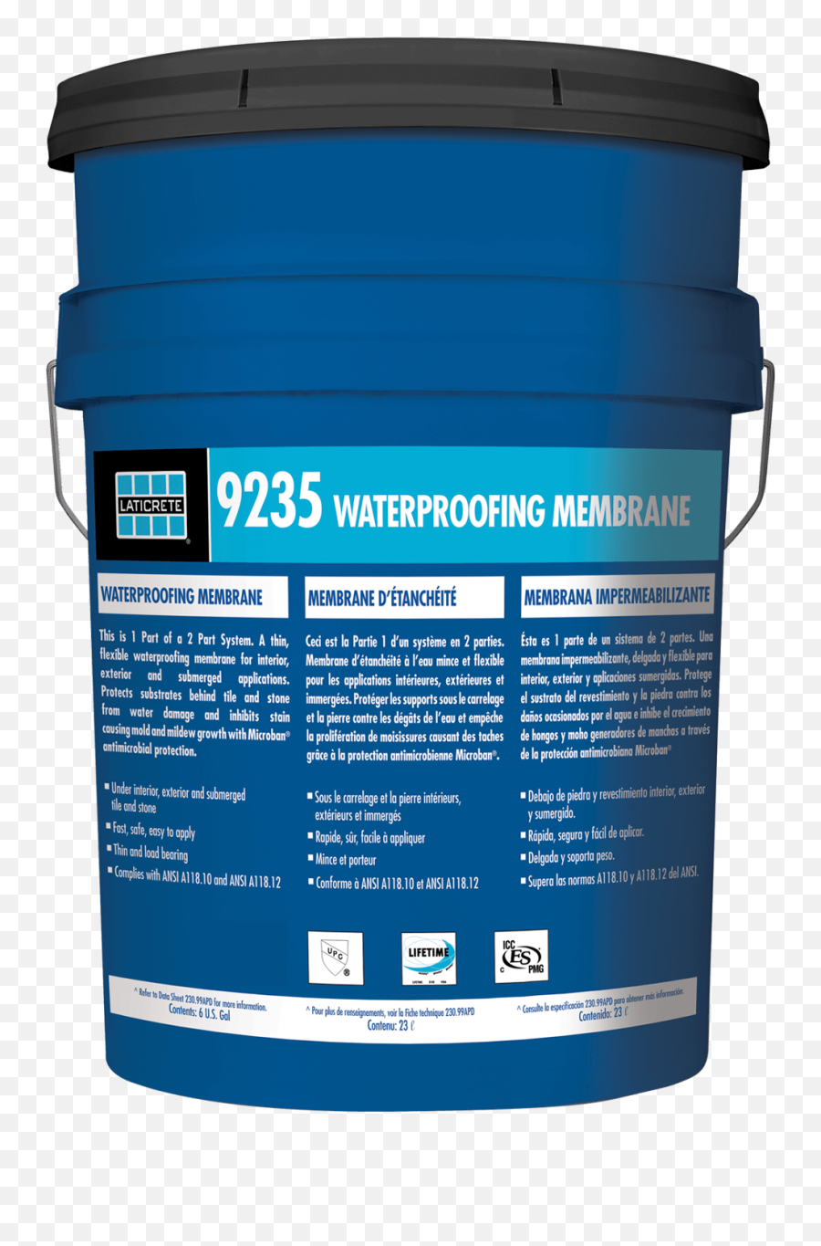 9235 Waterproofing Membrane - Laticrete 9235 Png,Waterproofing Icon