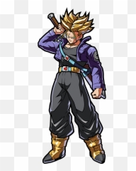 Super Saiyan Trunks 175 U2013 Figpin - Transparent png