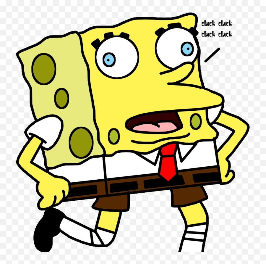 Download Clipart Free Acting Like A Chicken - Spongebob Meme Coloring Pages Png,Spongebob Meme Png