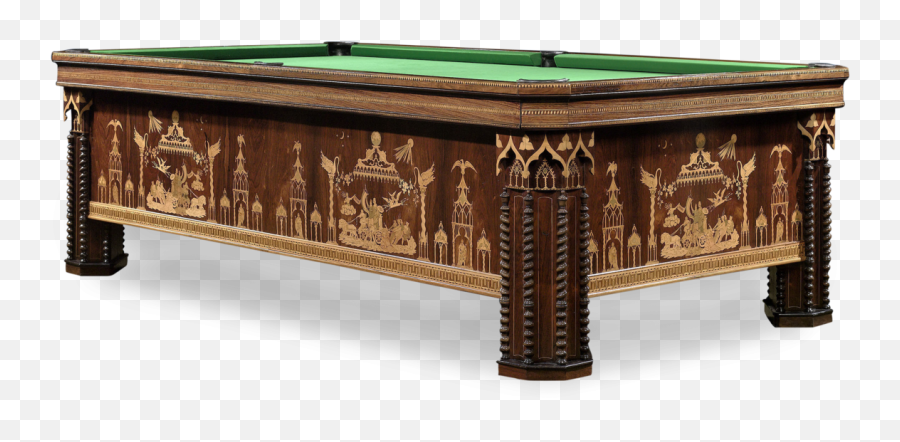 Antique Furniture - 18th Century Billiards Table Png,Pool Table Png