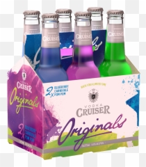 Download Vodka Cruiser Originals - Bottles Flvours png