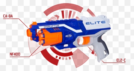 Nerf Gun Png - Nerf Elite,Nerf Gun Png