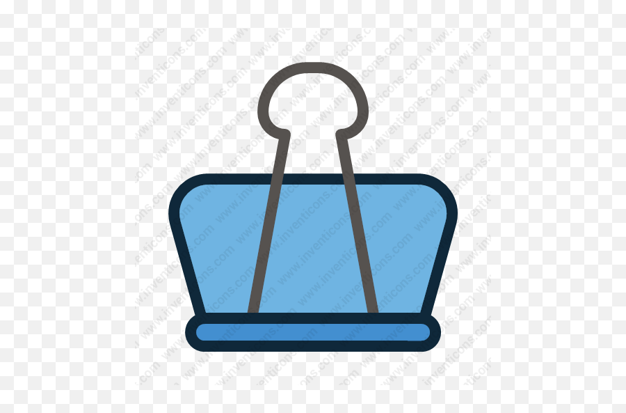 Download Binder Clip Vector Icon Inventicons Png