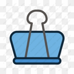 Download Binder Clip Vector Icon Inventicons Png