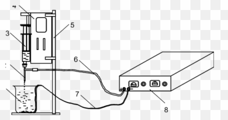 High - Voltage Electricfield Droplet Generator 1container 2 Diagram Png,Pinhead Png