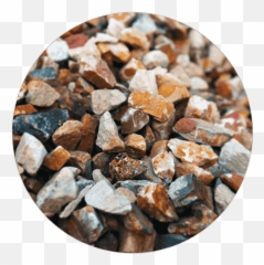 Download Hd 20mm Tuscan Pebbles - Gravel Png,Gravel Png
