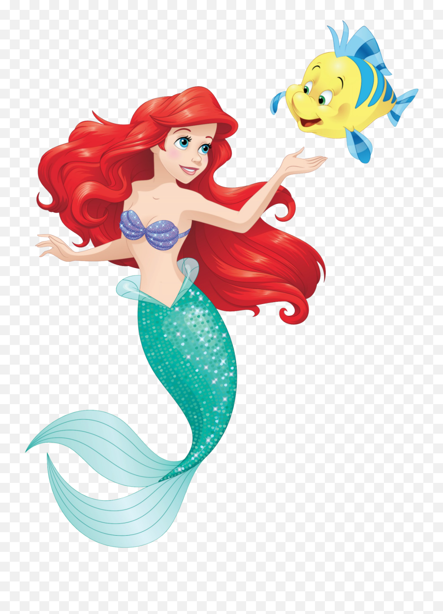 Gallery - Ariel Mermaid Png,Flounder Png