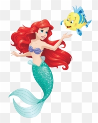 Gallery - Ariel Mermaid Png,Flounder Png