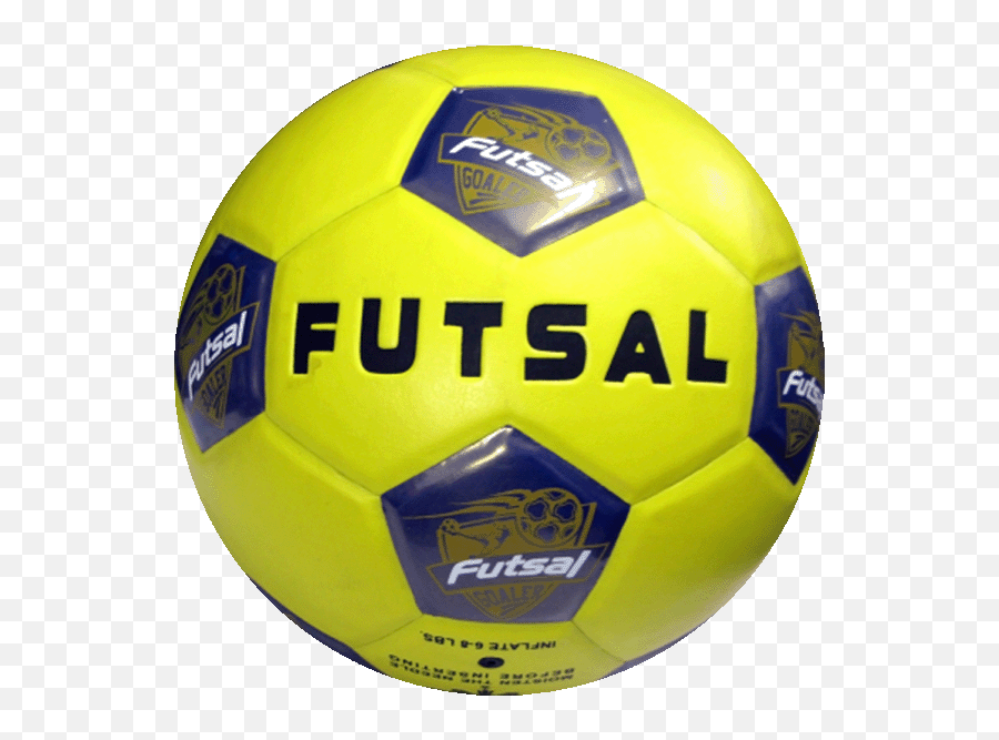 Sunsport Futsal Metallic Blue And Yellow - Kick American Football Png,Soccer Ball Png