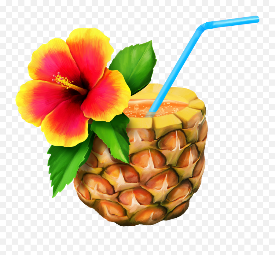 Clipart Png Pineapple Transparent - Hawaiian Pineapple Clipart,Pineapple Clipart Png