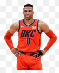 Russell Westbrook Png High - Transparent