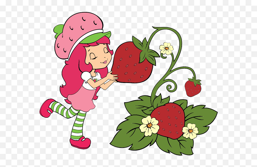 Library Of Free Jpg Freeuse Strawberry Shortcake Png Files - Strawberry Shortcake Smells Strawberry,Strawberry Clipart Png