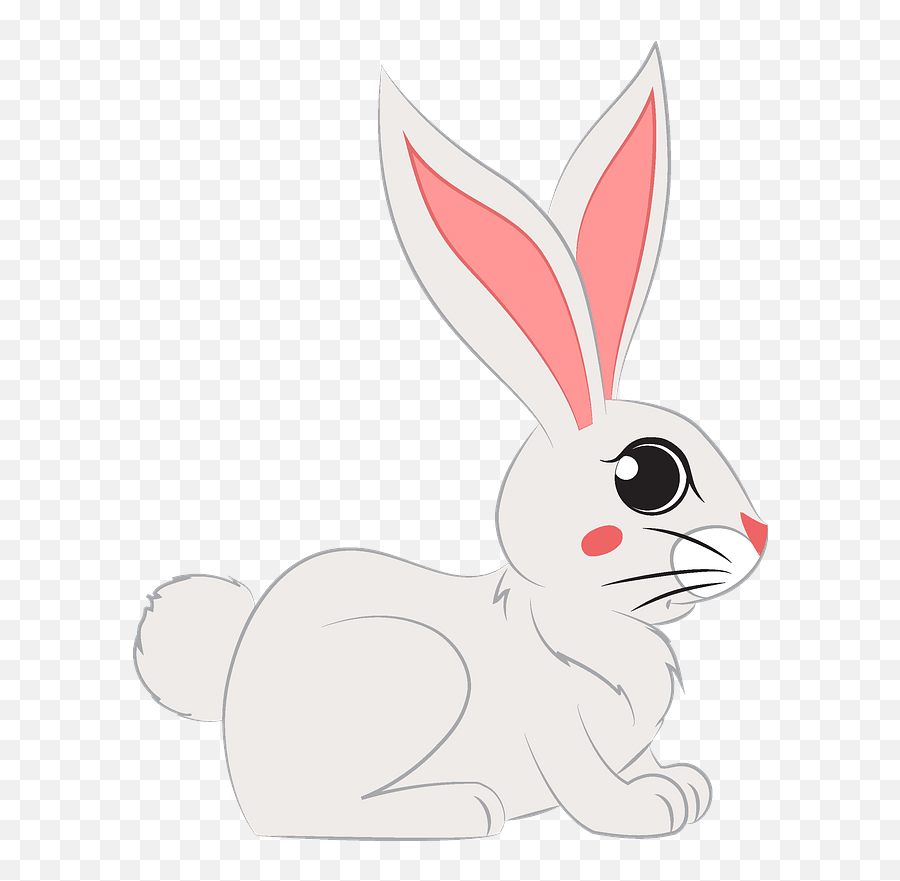 Clipart - Domestic Rabbit Png,Rabbit Clipart Png
