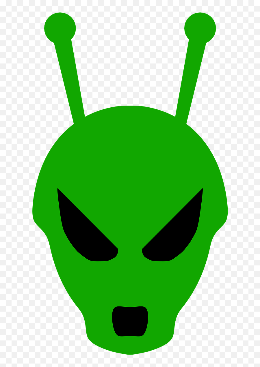 Alien Head Green - Png,Alien Head Png