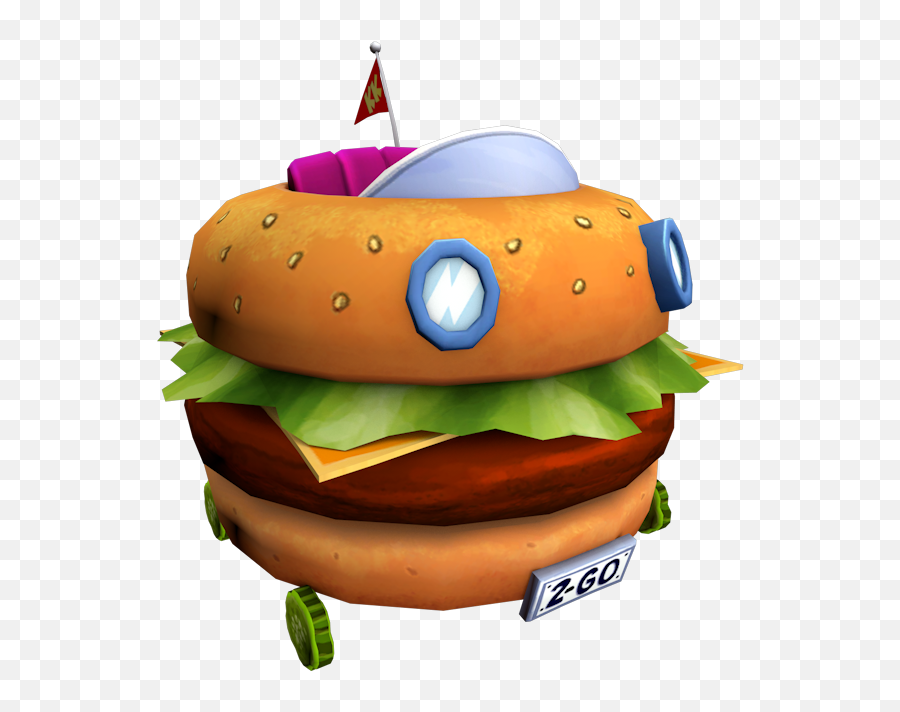 Car Wagon Cheeseburger Movie Shoot - Spongebob Burger Car Png,Krabby Patty Png