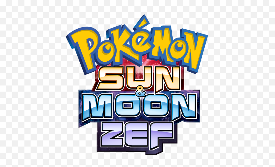 Sun Pokemon Zef And Moon Hard Mode Released 11017 - Pokemon Png,Pokemon Moon Logo