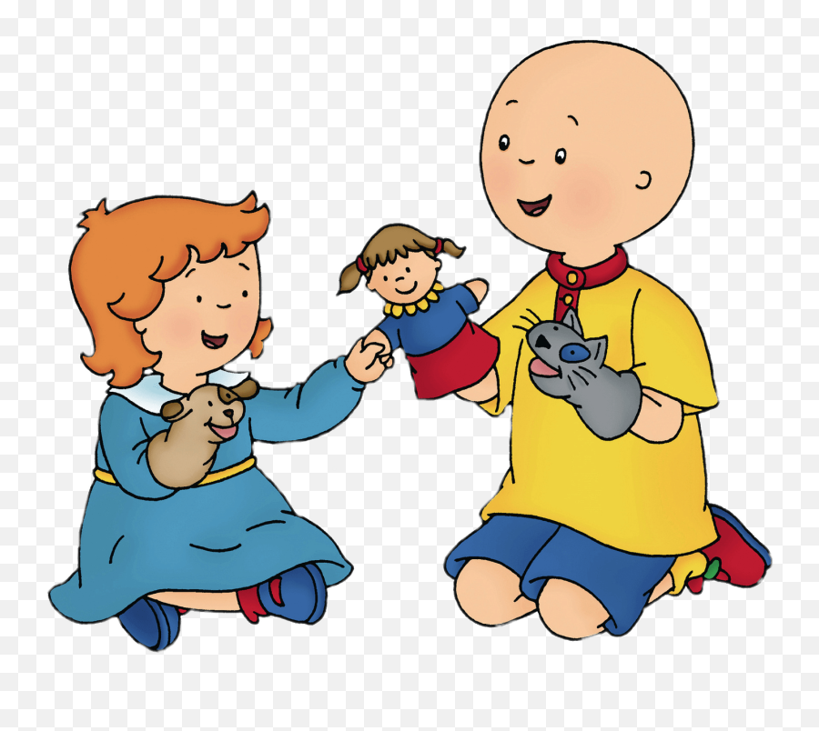Caillou Png 9 Image - Caillou And His Friends,Caillou Png