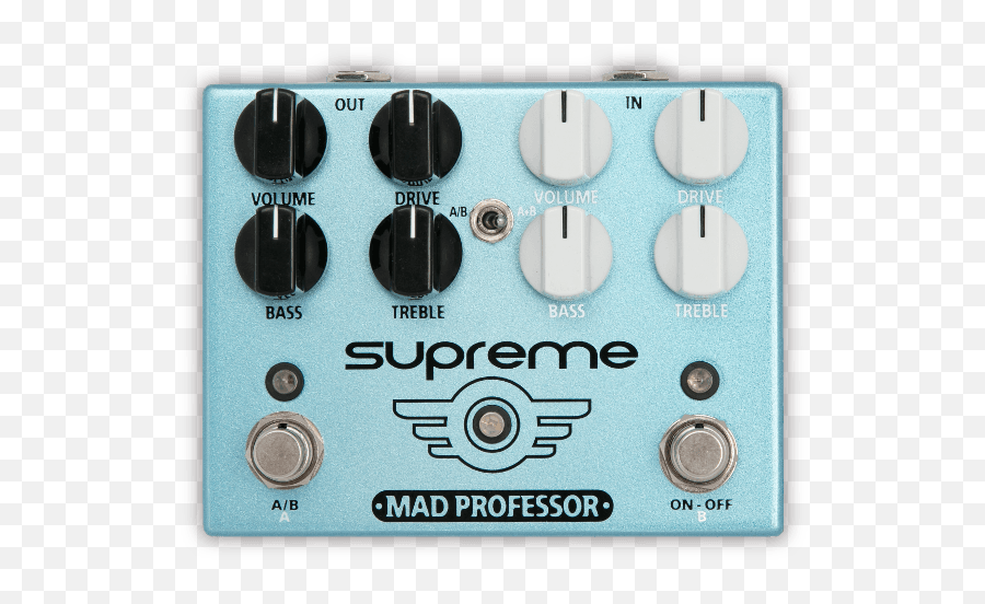 Mad Professor Supreme Dual Overdrive Pedal - Mad Professor Supreme Pedal Png,Supreme Png