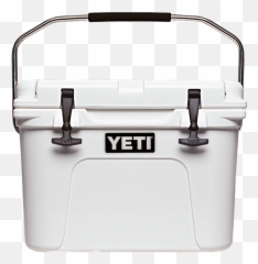 Yeti Roadie 20 White Cooler - Yeti Roadie 20 Cooler White Png,Cooler Png