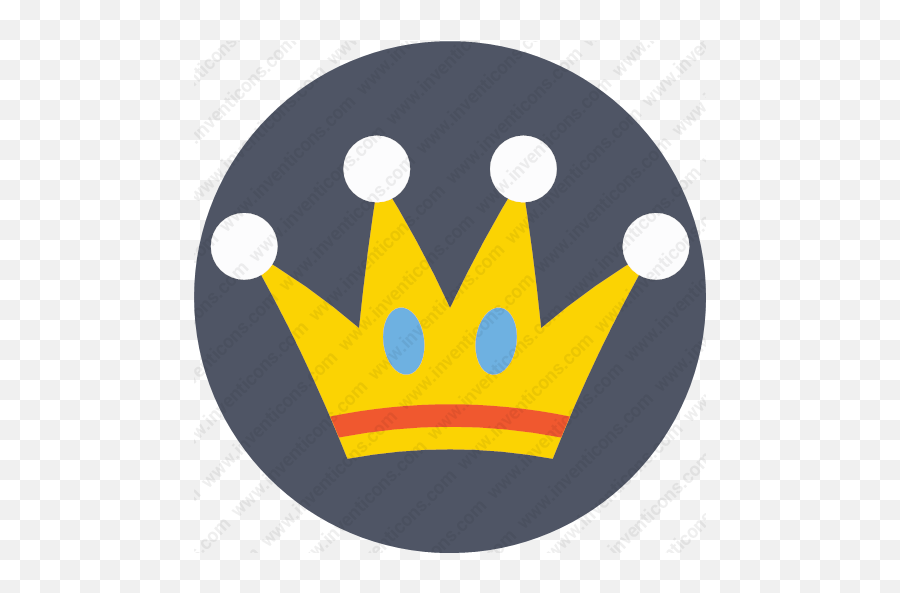 Download Crown Diadem King Empire Vector Icon Inventicons - Circle Png,Crown Icon Transparent
