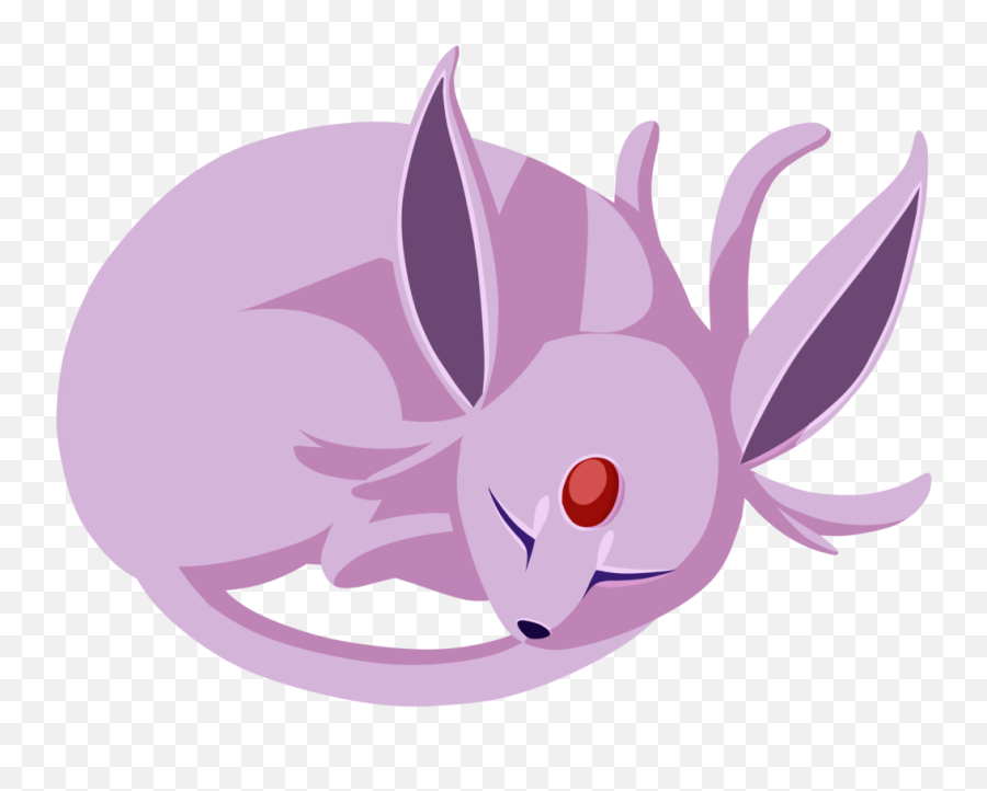 Sleeping Espeon Oc - Imgur Espeon Sleeping Png,Espeon Png