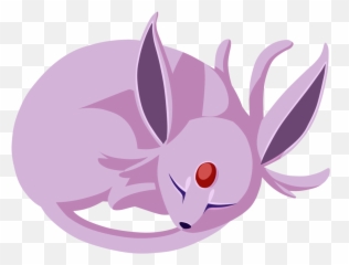 Sleeping Espeon Oc - Imgur Espeon Sleeping Png,Espeon Png
