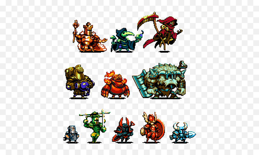 Shovel Knight Redo By Snake Via Pixeljointcom Pixel Art - Pixel Shovel Knight Characters Png,Shovel Knight Png